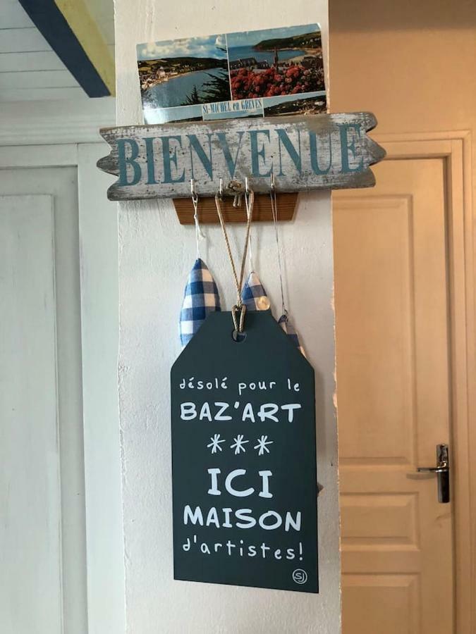 Maison De Pecheurs Saint-Michel-en-Grève Esterno foto